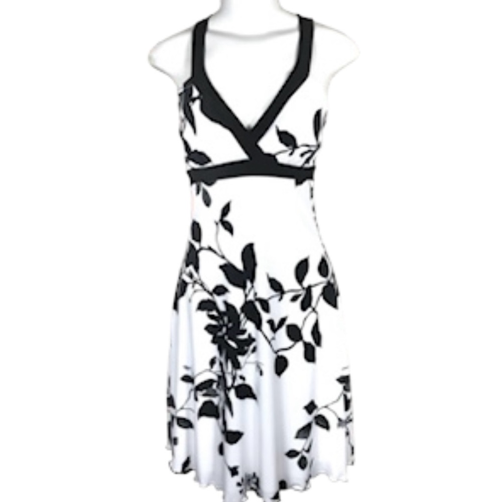 Speechless Dress Size XS Sleeveless V Neck Floral  Tropical Party Y2K Vintage